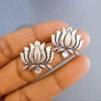 Lotus Flower Studs